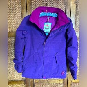 BURTON Dryride Jet Set Insulated Jacket Snowboarding Ski Purple Women's S